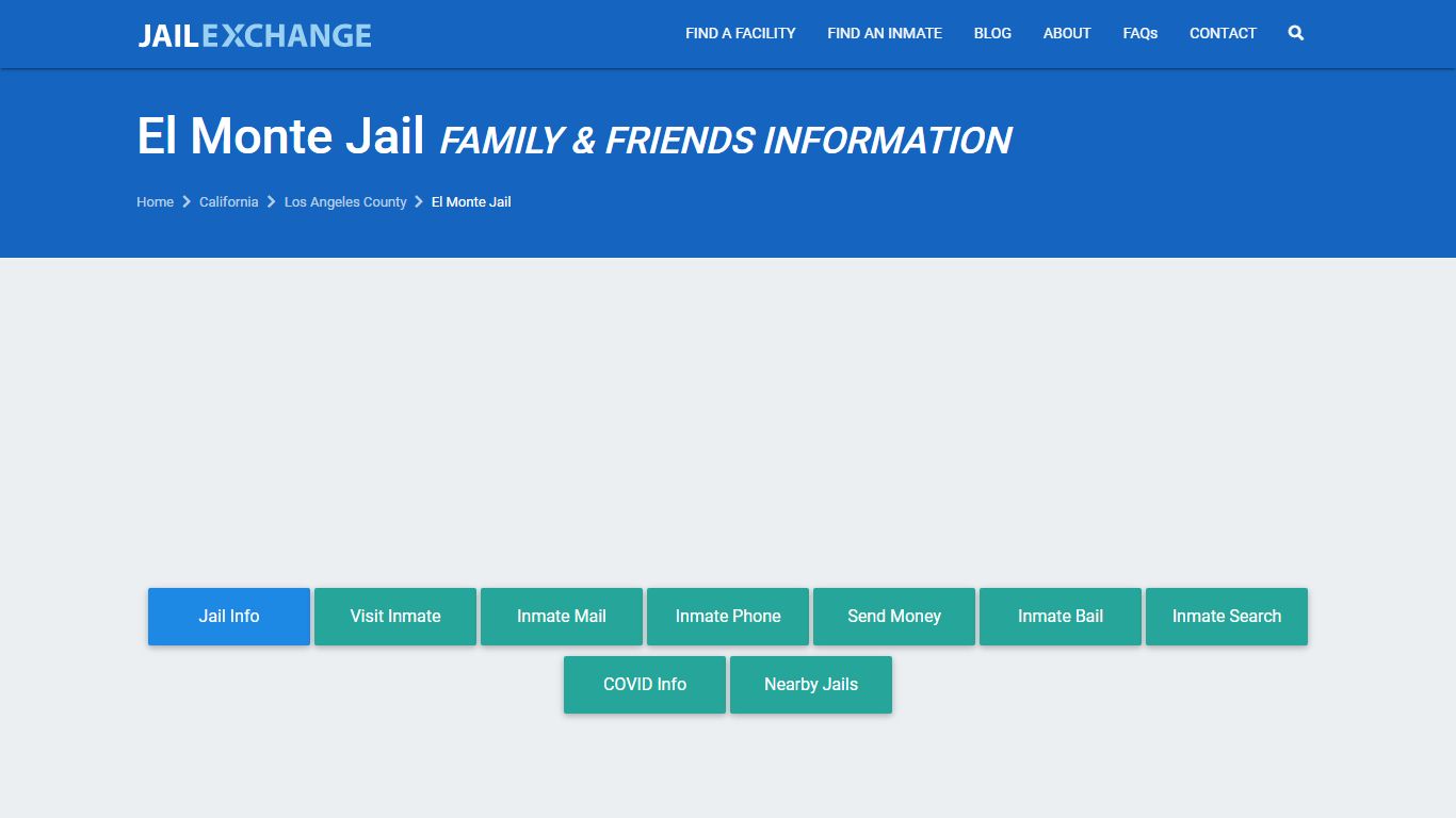 El Monte Jail Visitation | Mail | Phone - JAIL EXCHANGE